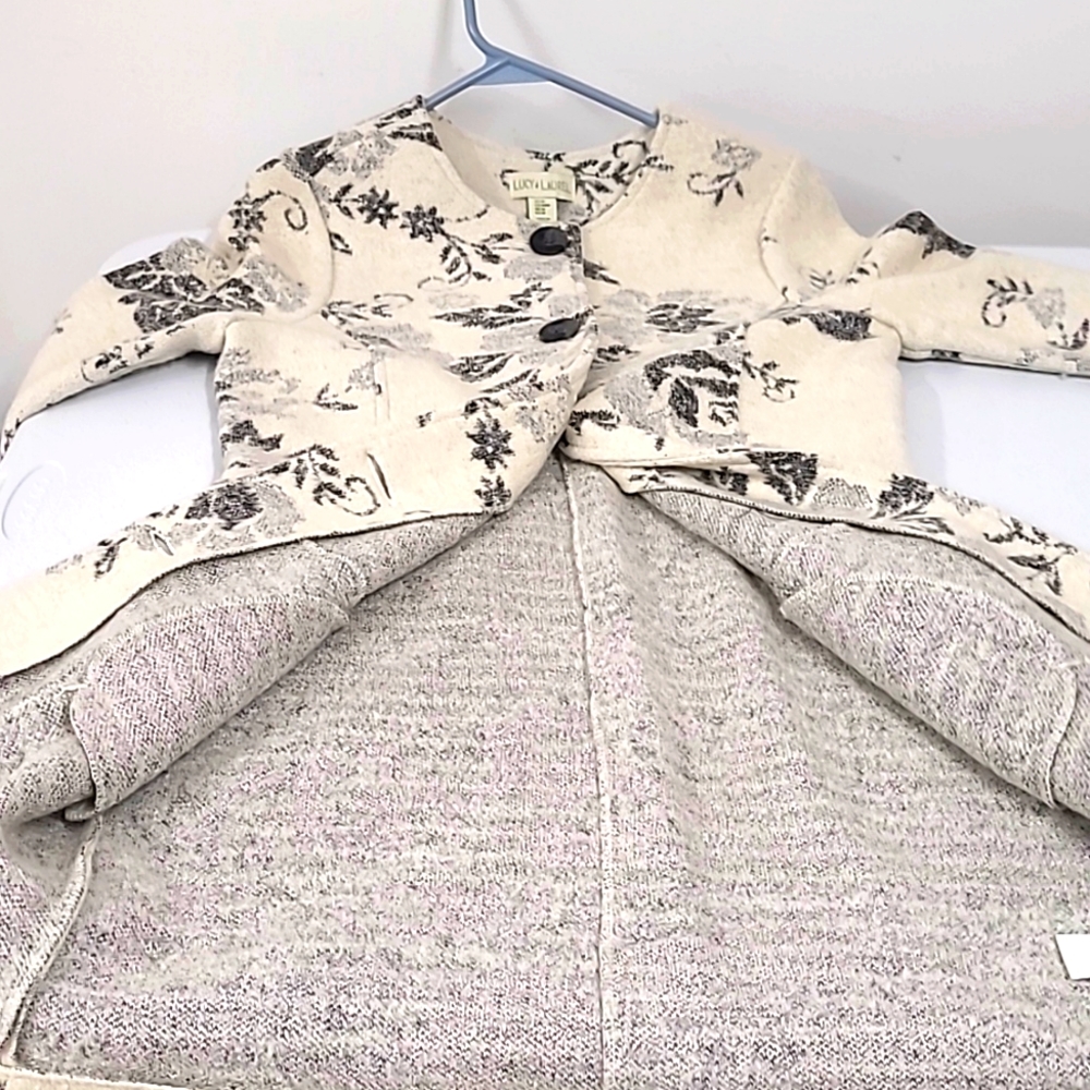 Super cute Anthropology Lucy & Laurel wool blend coat size M. - Picture 7 of 7